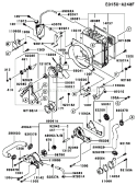 Page D Diagram and Parts List for FD661D BS05 Kawasaki Engine