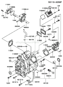 Page E Diagram and Parts List for FD661D BS05 Kawasaki Engine