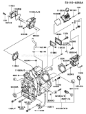 Page E Diagram and Parts List for FD661D ES02 Kawasaki Engine