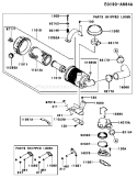 Part Location Diagram of 92152-2083 Kawasaki Collar
