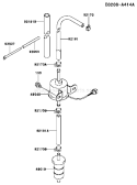 Page G Diagram and Parts List for FD671D AS03 Kawasaki Engine