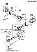 Page J Diagram and Parts List for FD711D BS00 Kawasaki Engine