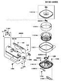 Page A Diagram and Parts List for FD711D CS00 Kawasaki Engine