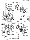 Page E Diagram and Parts List for FD731V AS04 Kawasaki Engine