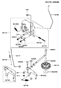 Page C Diagram and Parts List for FD731V CS04 Kawasaki Engine