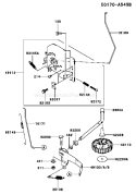 Page C Diagram and Parts List for FD731V CS05 Kawasaki Engine