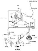 Part Location Diagram of 92145-2133 Kawasaki Spring