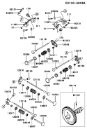 Page L Diagram and Parts List for FD671D AS00 Kawasaki Engine
