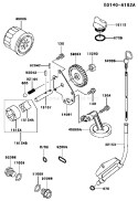 Page I Diagram and Parts List for FD750D AS04 Kawasaki Engine