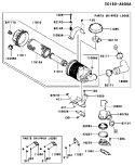 Page A Diagram and Parts List for FD750D AS11 Kawasaki Engine