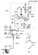 Part Location Diagram of 49113-2171 Kawasaki Panel-Comp-Control