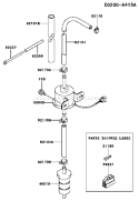 Page G Diagram and Parts List for FD750D BS01 Kawasaki Engine