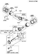 Page J Diagram and Parts List for FD750D AS02 Kawasaki Engine