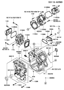 Page E Diagram and Parts List for FD750D AS02 Kawasaki Engine