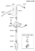 Page G Diagram and Parts List for FD750D AS02 Kawasaki Engine