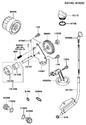 Page I Diagram and Parts List for FD750D AS02 Kawasaki Engine
