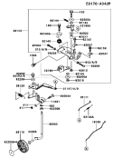 Page C Diagram and Parts List for FD750D DS00 Kawasaki Engine
