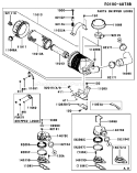 Page A Diagram and Parts List for FD750D CS08 Kawasaki Engine