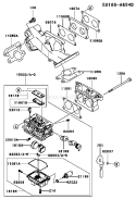 Part Location Diagram of 92063-2396 Kawasaki Jet-Main-100-3280Ft