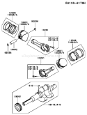 Page I Diagram and Parts List for FD750D ES03 Kawasaki Engine