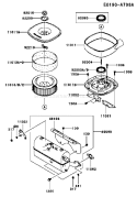 Page A Diagram and Parts List for FD791D BS00 Kawasaki Engine