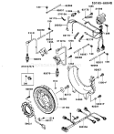 Page E Diagram and Parts List for FD791D BS00 Kawasaki Engine