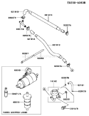 Page F Diagram and Parts List for FD791D BS00 Kawasaki Engine
