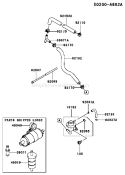 Part Location Diagram of 16162-2053 Kawasaki Regulator-Fuel