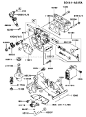 Page K Diagram and Parts List for FD791D DS01 Kawasaki Engine