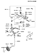 Part Location Diagram of 49113-2173 Kawasaki Panel-Comp-Control
