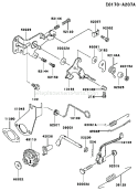 Page C Diagram and Parts List for FE120D AS03 Kawasaki Engine