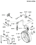 Page F Diagram and Parts List for FE120D AS03 Kawasaki Engine