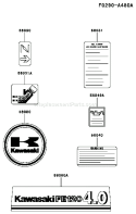 Page H Diagram and Parts List for FE120D AS03 Kawasaki Engine