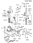 Part Location Diagram of 59071-2152 Kawasaki Joint