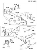 Page C Diagram and Parts List for FE120D BS01 Kawasaki Engine