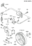 Page F Diagram and Parts List for FE120D BS01 Kawasaki Engine