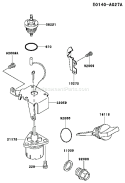 Page I Diagram and Parts List for FE120D BS01 Kawasaki Engine