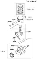 Page I Diagram and Parts List for FE120G AT50 Kawasaki Engine