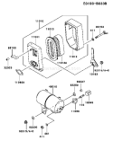 Page A Diagram and Parts List for FE120G BS03 Kawasaki Engine