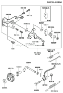 Part Location Diagram of 39129-2052 Kawasaki Spring-Governor