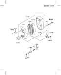 Page A Diagram and Parts List for FE170D AS02 Kawasaki Engine