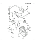 Page F Diagram and Parts List for FE170D AS02 Kawasaki Engine