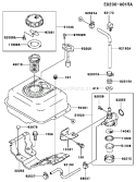 Page G Diagram and Parts List for FE170D AS02 Kawasaki Engine