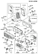 Page A Diagram and Parts List for FE170D AS01 Kawasaki Engine