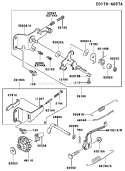 Page C Diagram and Parts List for FE170D AS01 Kawasaki Engine