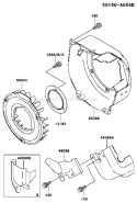 Page D Diagram and Parts List for FE170D AS01 Kawasaki Engine