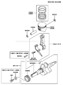 Part Location Diagram of 13025-2095 Kawasaki Ring-Set-Piston L-0.50