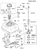 Page G Diagram and Parts List for FE170D DS00 Kawasaki Engine