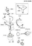 Page I Diagram and Parts List for FE170D DS00 Kawasaki Engine