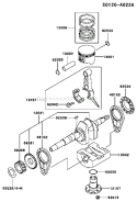 Page J Diagram and Parts List for FE250D AS02 Kawasaki Engine